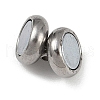 304 Stainless Steel Magnetic Clasps STAS-C127-08P-2