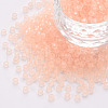 8/0 Transparent Glass Seed Beads SEED-S048-H-013-1