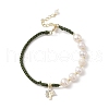 Mother's Day Jewellery Natural Pearl Bead Bracelets BJEW-C068-04G-1