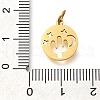 304 Stainless Steel Charms STAS-Z119-07G-3