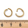 Ion Plating(IP) 304 Stainless Steel Open Jump Rings STAS-M081-01G-04-3