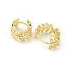 Brass Hoop Earrings EJEW-C112-04G-2