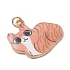 Alloy Enamel Pendants PALLOY-JF03563-4