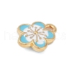 Alloy Enamel Pendants X-FIND-Z070-05G-02-2