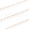 Ion Plating(IP) 304 Stainless Steel Paperclip Chains CHS-F010-01B-RG-2