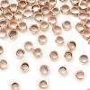 Brass Crimp Beads KK-S509-01RS-02-1