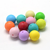 Food Grade Eco-Friendly Silicone Beads SIL-R008C-15mm-1