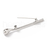 Golf Club Alloy Cubic Zirconia Brooches JEWB-M050-01P-01-2
