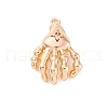 Brass Micro Pave Cubic Zirconia Pendants KK-D288-02G-1