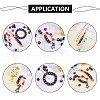 20Pcs Black Cube Letter Silicone Beads 12x12x12mm Square Dice Alphabet Beads with 2mm Hole Spacer Loose Letter Beads for Bracelet Necklace Jewelry Making JX433W-2