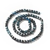 Natural Blue Tourmaline Beads Strands G-G989-B04-2