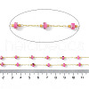 Ion Plating(IP) 304 Stainless Steel Chains AJEW-Q150-08G-02-2