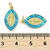 Rack Plating Brass Pendants KK-U032-17G-3