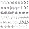 SUNNYCLUE Tibetan Style Alloy Pendants TIBEP-SC0001-32AS-1