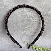 Natural Garnet Hair Bands PW-WG1C09B-19-1