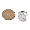 Mother's Day Jewellery Square Natural Pearl Adjustable Rings RJEW-P113-10P-2