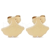 PVD Vacuum Plating 304 Stainless Steel Stud Earrings for Women EJEW-A048-46E-G-1