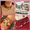   about 1510pcs Christmas Theme DIY Bracelet Making Kit DIY-PH0022-59-6