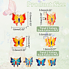 DICOSMETIC 24Pcs 4 Style Alloy Enamel Beads ENAM-DC0001-09-2