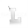 Tarnish Resistant 201 Stainless Steel Pendants STAS-S105-T585S-L-1