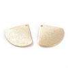 Brass Charms KK-Y003-41G-2