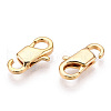 Brass Lobster Claw Clasps KK-N254-09G-2