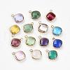 Glass Charms GLAA-E025-12-1