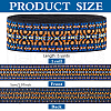 Vintage Jacquard Polyester Ribbon OCOR-WH0101-42C-2