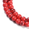 Synthetic Turquoise Beads Strands G-U004-02K-4