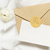 Self Adhesive Gold Foil Embossed Stickers DIY-WH0575-063-6