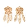 Brass Pendants KK-Q816-14G-1