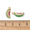 304 Stainless Steel Enamel Pendants STAS-Z122-25G-02-3