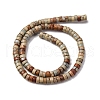 Natural Shoushan Stone Beads Strands G-L624-I10-3x6mm-3