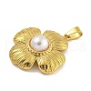 Ion Plating(IP) 304 Stainless Steel Pendants STAS-U024-G-02A-2