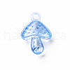 Autumn Theme Transparent Acrylic Pendants MACR-N013-027-3