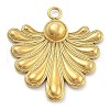 Ion Plating(IP) 304 Stainless Steel Pendants STAS-P379-02D-G-1