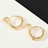 Brass Hoop Earrings EJEW-Q016-13G-4