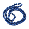 Electroplated Synthetic Non-magnetic Hematite Beads Strands G-A263-B01-01B-2