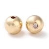 Rack Plating Brass Beads KK-F090-20LG-02-2