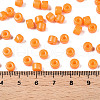 Opaque Baking Paint Glass Seed Beads SEED-T008-02F-5