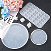 Rune Stones Divination Mat Silicone Molds DIY-TA0008-78-13
