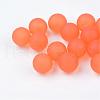 Transparent Acrylic Beads FACR-R022-8mm-M-2