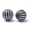 Plating Acrylic Beads PACR-Q115-16mm-72-01S-2