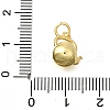 Brass Charms KK-P295-06G-3