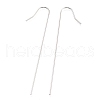 201 Stainless Steel Earring Hooks X-STAS-O137-27P-2