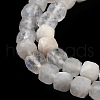 Natural Rainbow Moonstone Beads Strands G-G140-C01-01-4