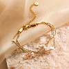 Stainless Steel Multi-strand Bracelets for Women PW-WG1B058-01-4