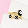 304 Stainless Steel Adjustable Cuff Rings RJEW-Q015-01G-A-4