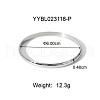 Elegant Stainless Steel Plain Bangles for Women XS8957-2-3