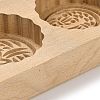 Beech Wooden Press Mooncake Mold WOOD-K010-07B-3